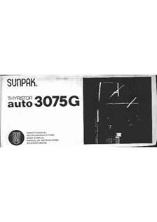 Sunpak 3075 G manual. Camera Instructions.